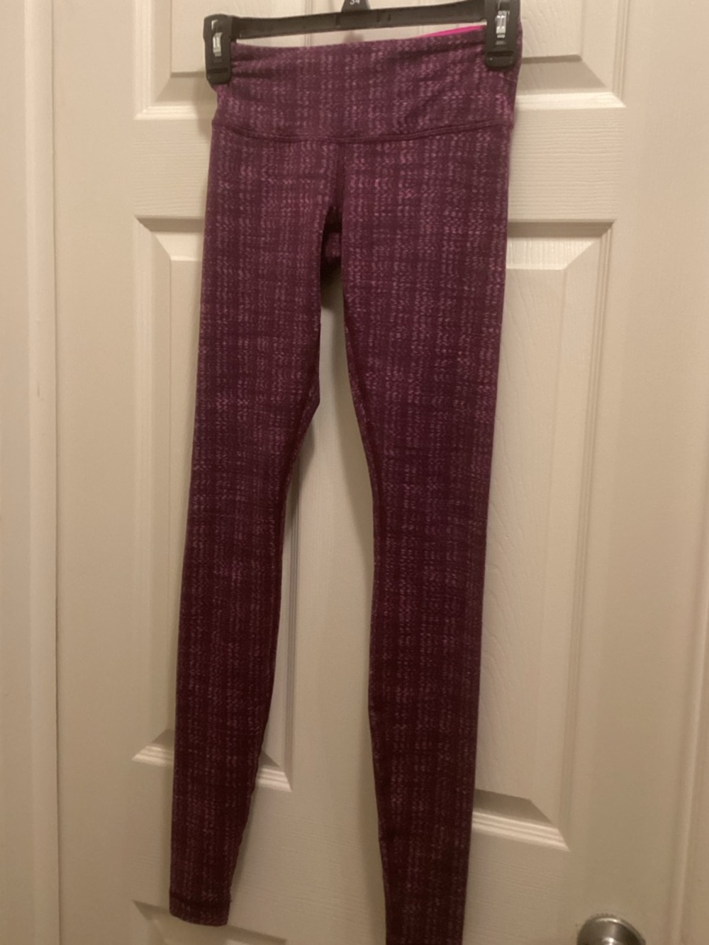 Purple wonder under Lululemon legging size 4
